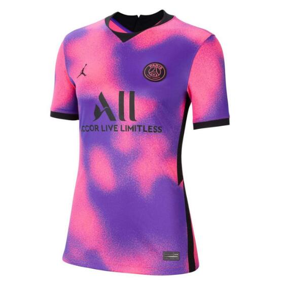 PSG Women Fourth Away Kit Soccer Jersey 2020/21